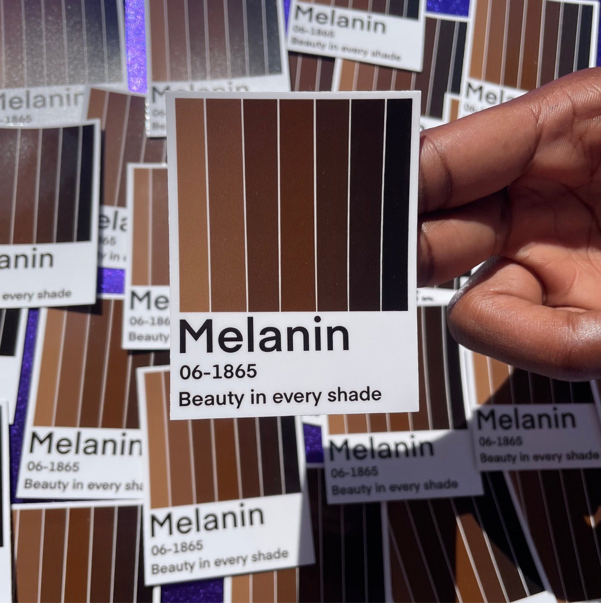 Inspirational Sticker Pack – Shades of My Melanin