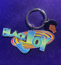 Load image into Gallery viewer, Black Joy Keychain
