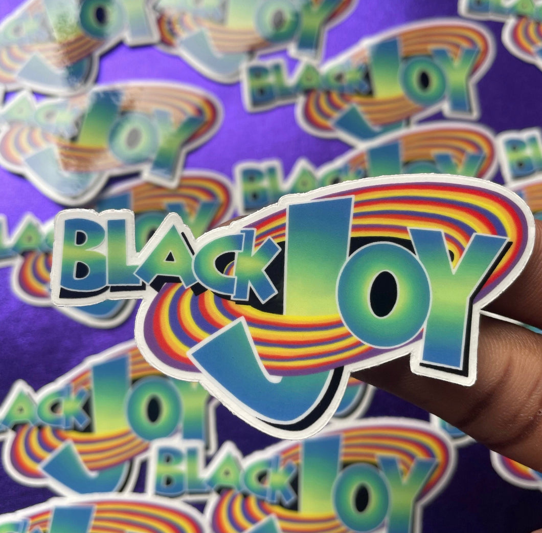 Black Joy Sticker
